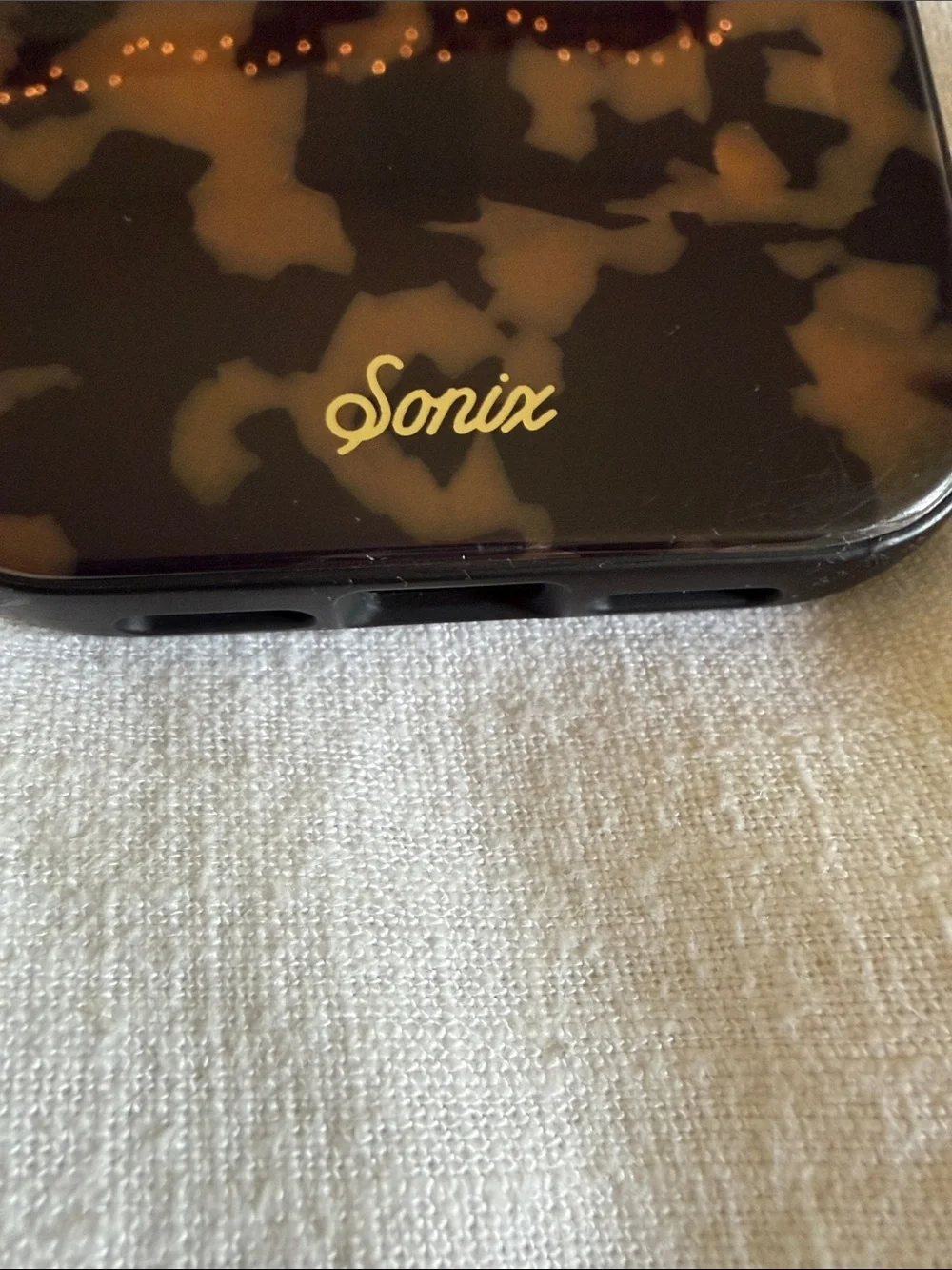 Sonix Tortoise Shell Brown & Black iPhone 14 Case